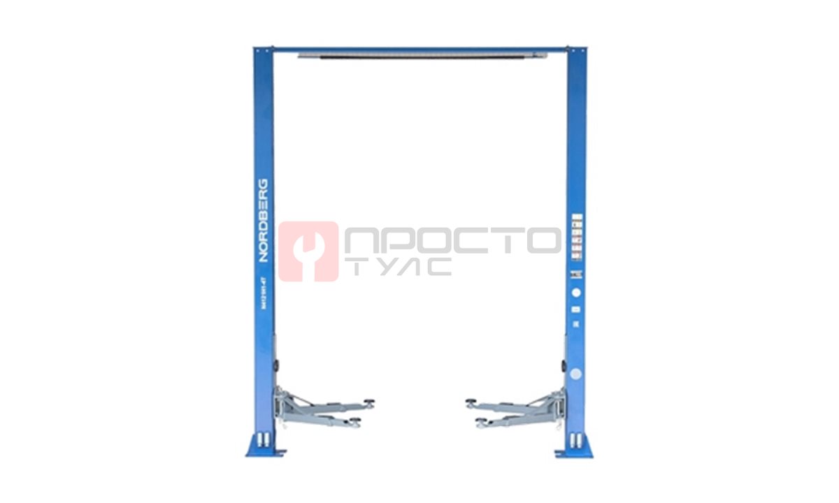  Подъемник  двухстоечный 220V с верхней синхронизацией NORDBERG N4121H-4T (0)