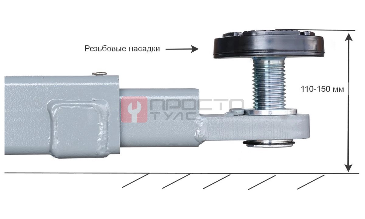  Подъемник двухстоечный NORDBERG N4121H-4T, 220V, с верхней синхронизацией (1)