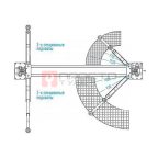  Подъемник 380V 2х стоечный 4,5т NORDBERG N4124AM-4,5G (6)