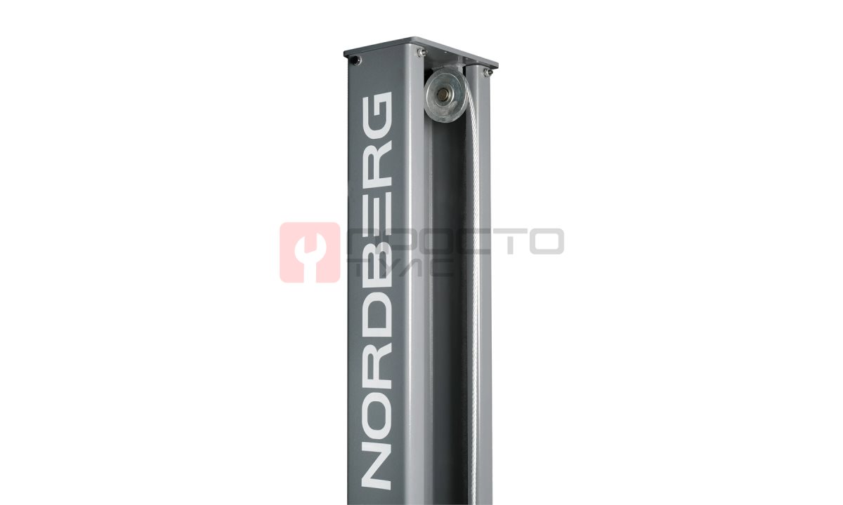  Подъемник 380V 2х стоечный 4,5т NORDBERG N4124AM-4,5G (1)
