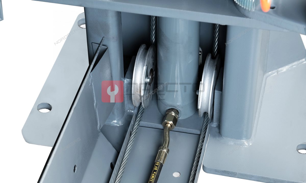  Подъемник 380V 2х стоечный, г/п 4т (серый) LAUNCH TLT240SB (1)