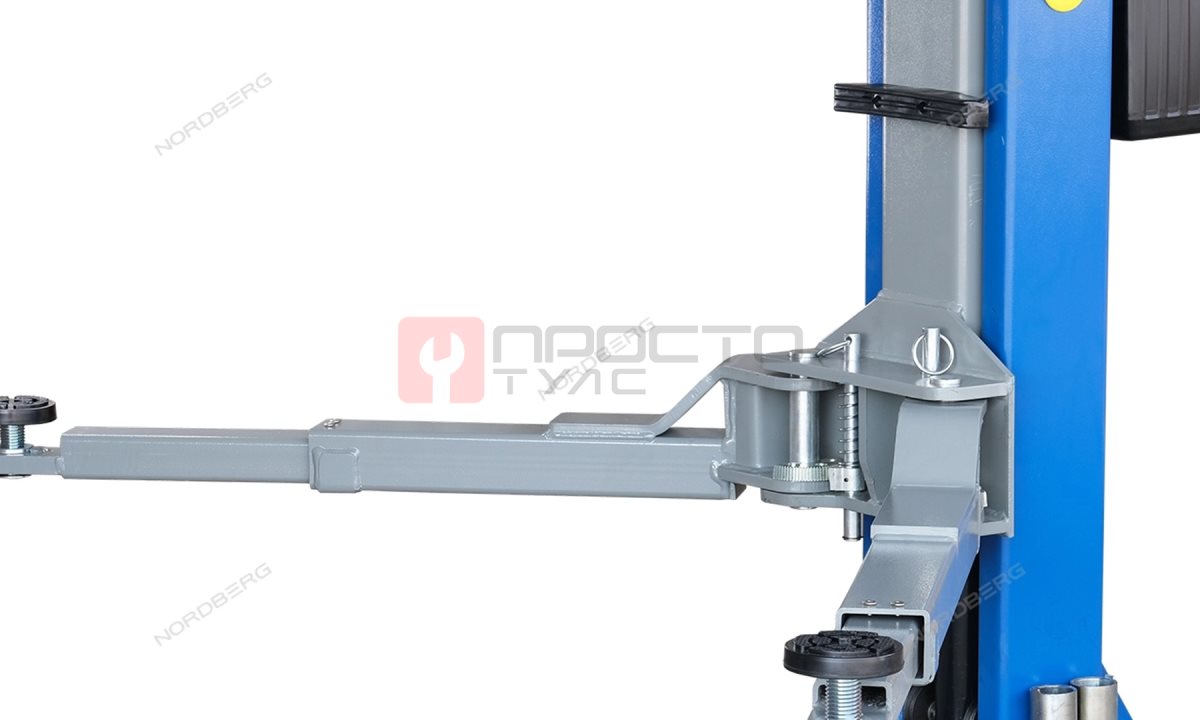  Подъемник Nordberg N4121A-4T_220V, 2х стоечный 4т, асимметричный (1)