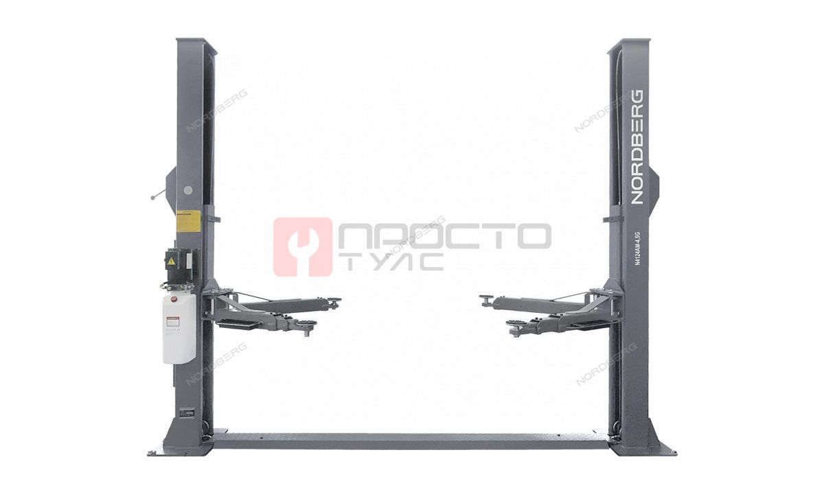  Подъемник 380V 2х стоечный 4,5т NORDBERG N4124AM-4,5G (0)