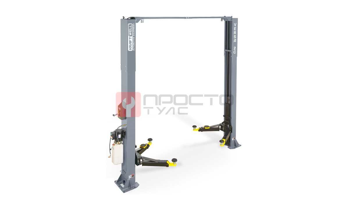 KraftWell VERSA 2C/220 Подъемник комплект г/п 4 т. упр.стопорами на 1-й колонне с анкерами и проставками (0)
