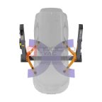  WDK-522E/220 Подъемник двухстоечный с нижней синхронизацией 4 тонны, электр. разбл., 220В (2)