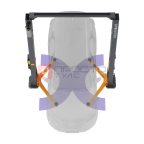  WDK-529E Подъемник двухстоечный с верхней синхронизацией 4 тонны, электр.разбл., 380В мни (1)