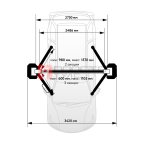  WDK-529E Подъемник двухстоечный с верхней синхронизацией 4 тонны, электр.разбл., 380В (4)