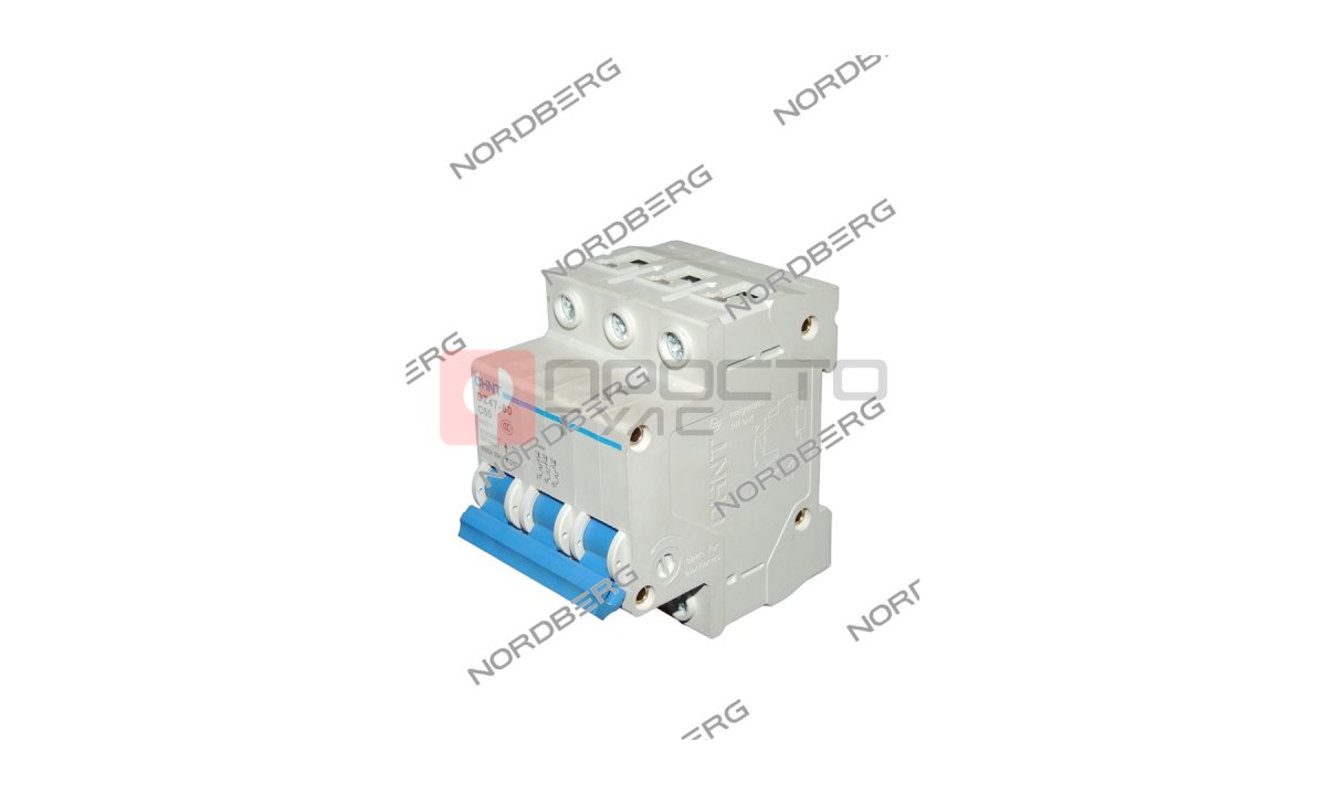  NORDBERG ЗАПЧАСТЬ ВЫКЛЮЧАТЕЛЬ DZ47-60/3P(C40A) электронагревателя для ОСК (0)