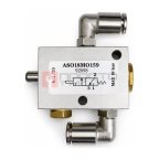  Пневмоклапан шиномонтажа M&B, Sicam (Италия) 2 отв (2)