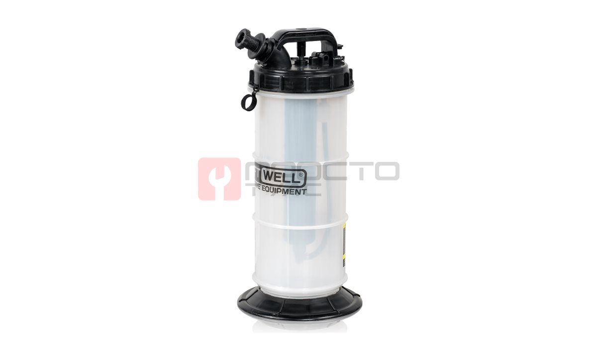  KraftWell KRW1806.M Емкость для откачки масла с ручным приводом, 6 л (0)