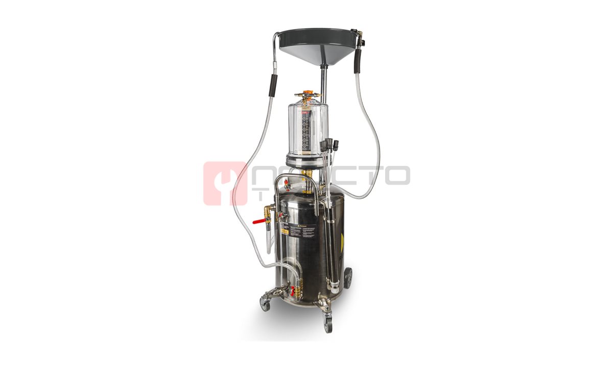  RUNTEC RT-SS0582 Установка для слива масла с колбой и щупами 80 л (0)
