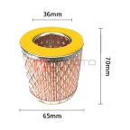  Фильтр компрессора 65 * 36 * 70 мни (0)