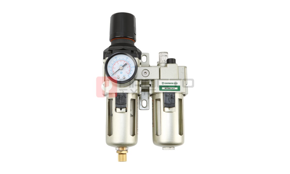  GARWIN PRO 807660-14-5 Модульная группа для подготовки воздуха с регулятором давления и манометром, 1/4