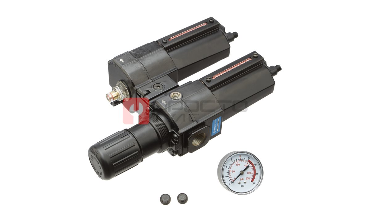  GARWIN INDUSTRIAL 807670-12-5 Модульная группа для подготовки воздуха с регулятором давления и манометром, 1/2
