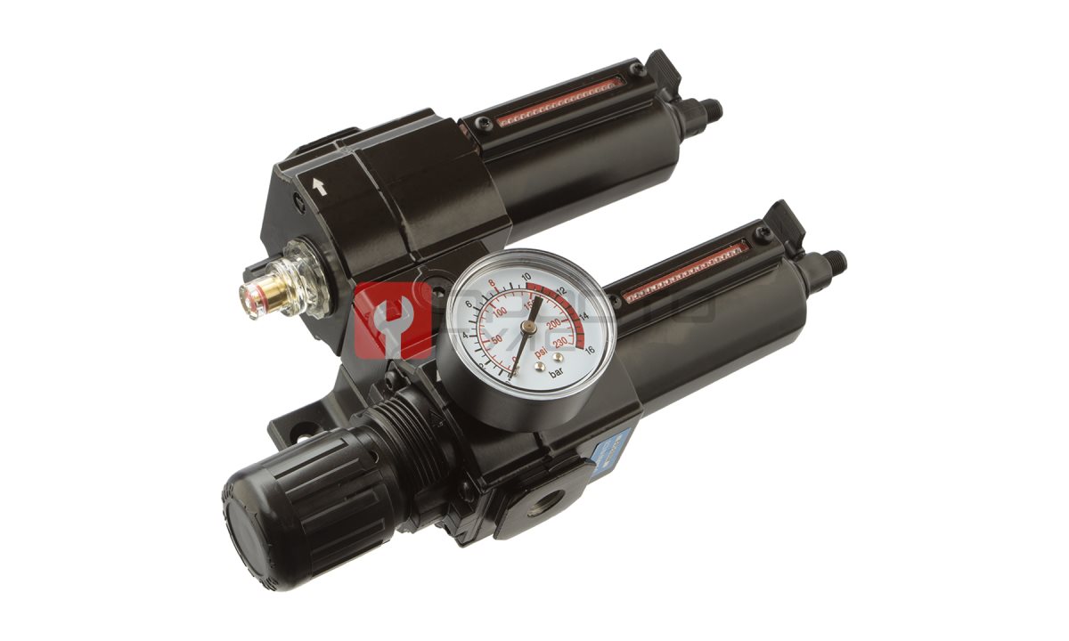  GARWIN INDUSTRIAL 807670-14-5 Модульная группа для подготовки воздуха с регулятором давления и манометром, 1/4