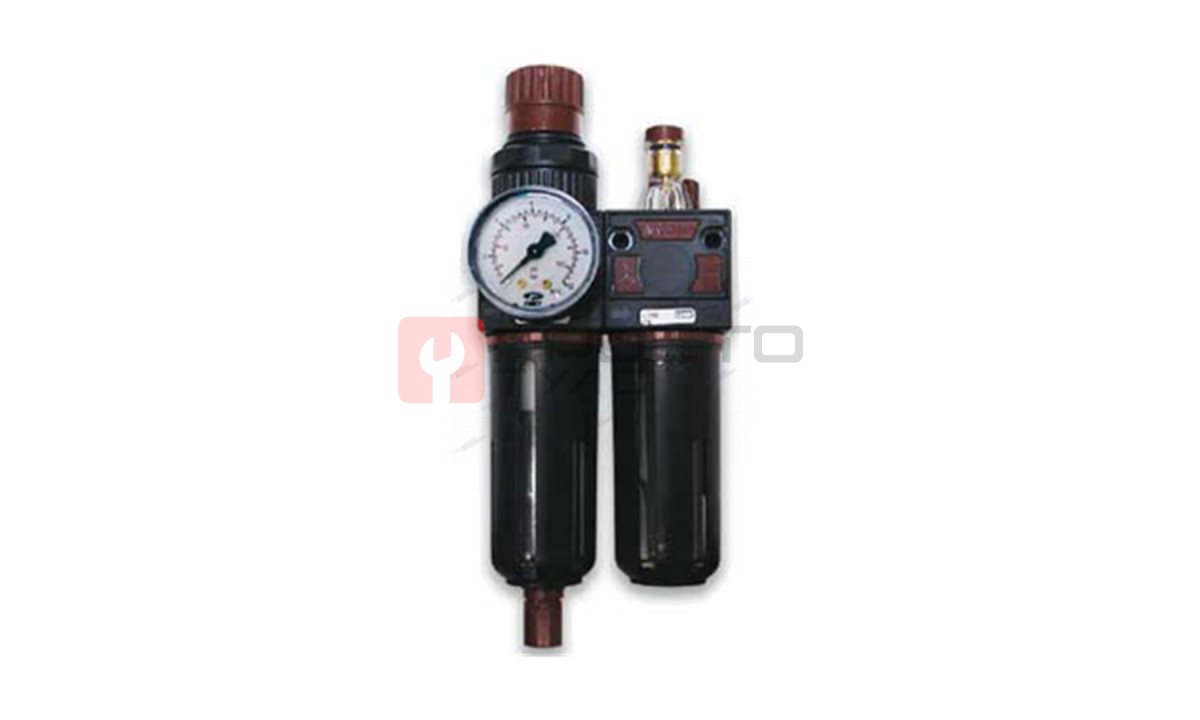  Фильтр регулятор ASTUROMEC с манометром и лубрикатором F154/2 (61152) 3/8