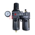  KraftWell KRW-FRL12C Фильтр-влагоотделитель с редуктором и лубрикатором, 1/2