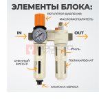  WDK-70120FA Блок подготовки воздуха 1/4
