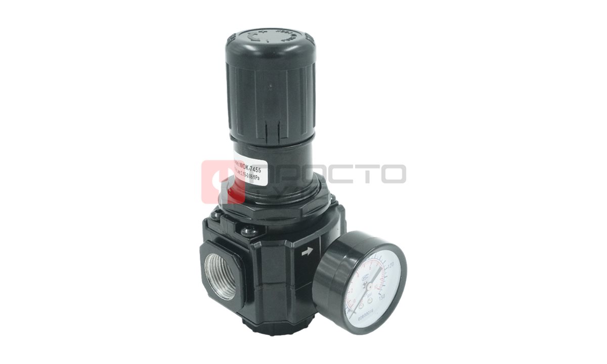  WDK-7455 Регулятор давления воздуха с манометром, 20 бар (1)