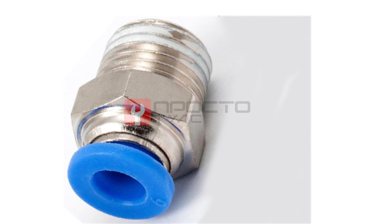  Фитинг прямой с наружной резьбой PC 6-02 (R1/4