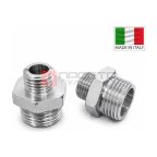  Ниппель двойной (адаптер) высокого давления - M-M (Оригинал, Италия) 1/2 мни (0)