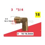 Фитинг угловой 16-16.5*18.5-19mm 18 мни (0)