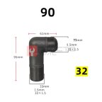  Фитинг угловой 33*33 32 мни (0)