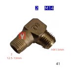  Фитинг угловой М14 *41 мни (0)