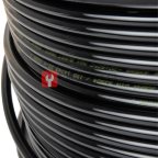  HUS0406-BK Трубка черная Harrison PU 4х6 мм, длина 200 м мни (1)