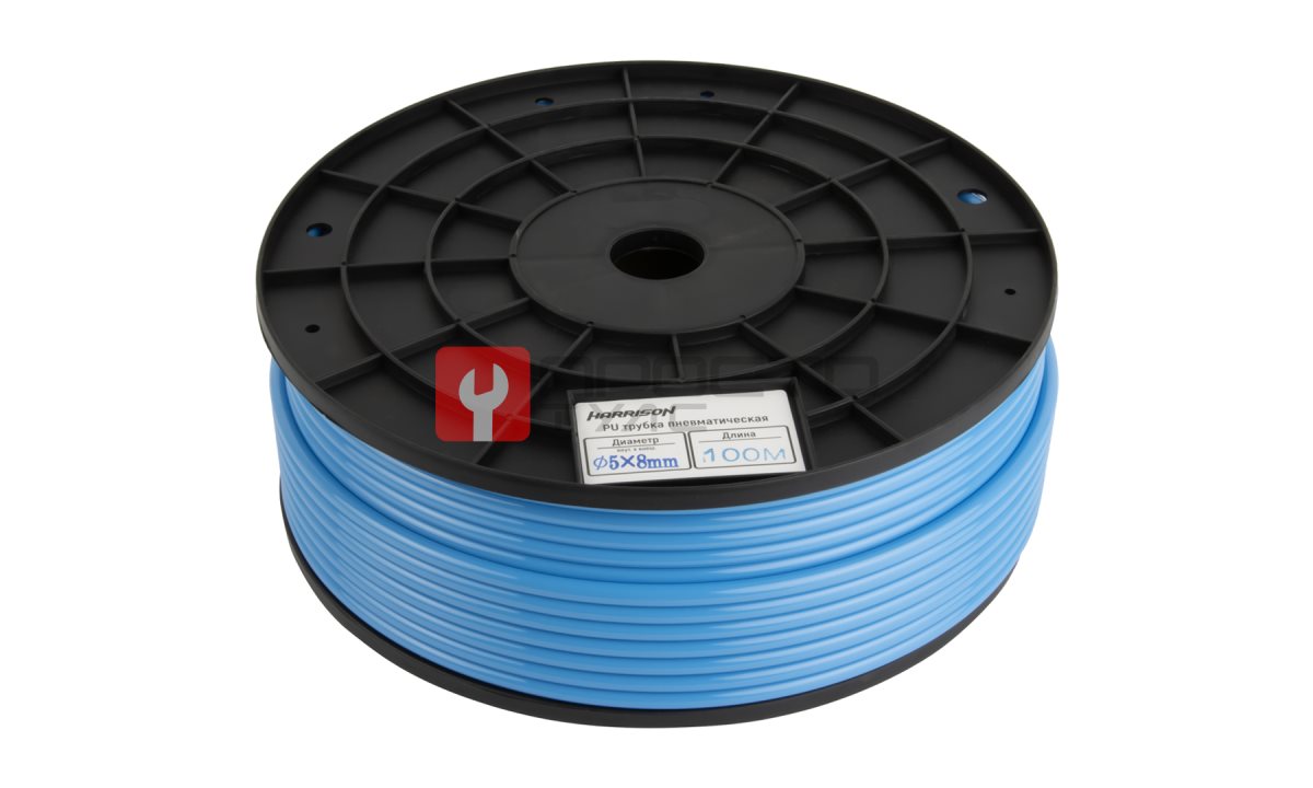 HUS0508-BS Трубка синяя Harrison PU 5х8 мм, длина 100 м (0)