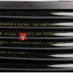  HUS0812-BK Трубка черная Harrison PU 8х12 мм, длина 100 м мни (1)