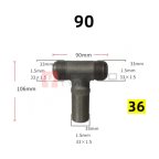  Тройник-разветвитель компрессора 33*33*33 36 мни (0)