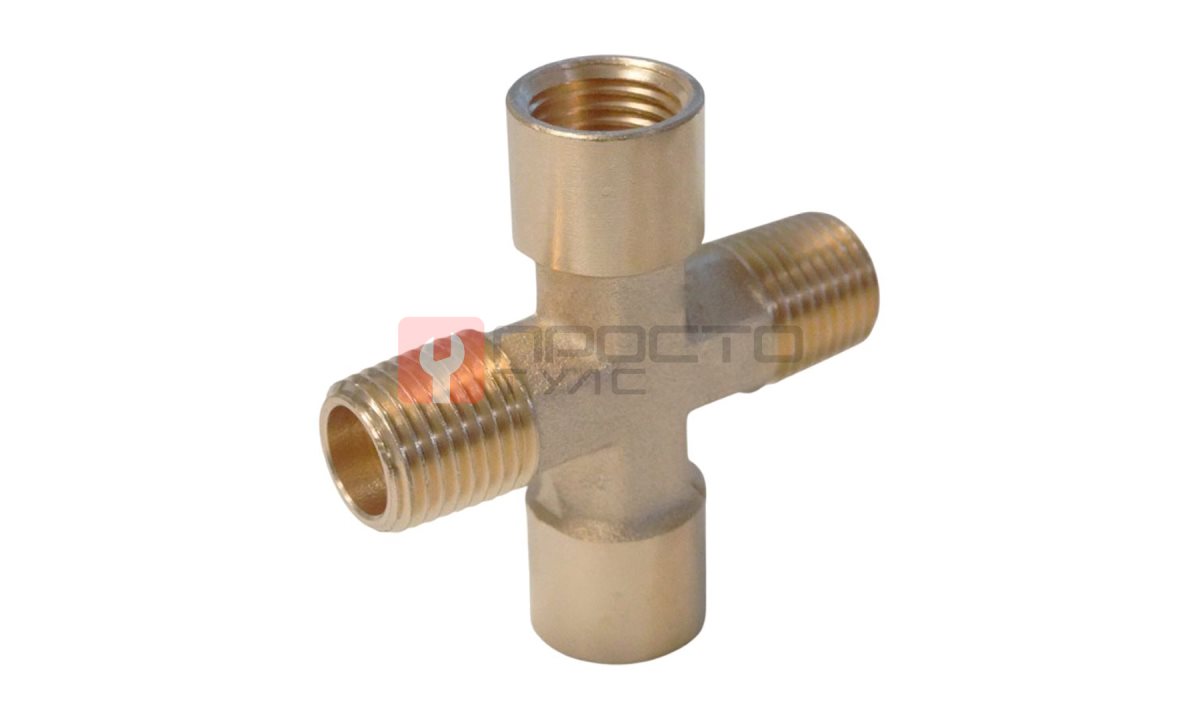  WDK-22FMB Фитинг X - образный, резъба 1/4