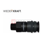  WDK-820SM Композитное пневматическое быстроразъёмное соединение с внешней резьбой M 1/4
