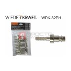  WDK-82PH Штекер быстроразъемного EU соединения под шланг 8 мм мни (0)