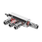  WDK-85MB Разветвитель пневматический с увеличенной пропускной способность, вход со штекером, 4 выход мни (0)