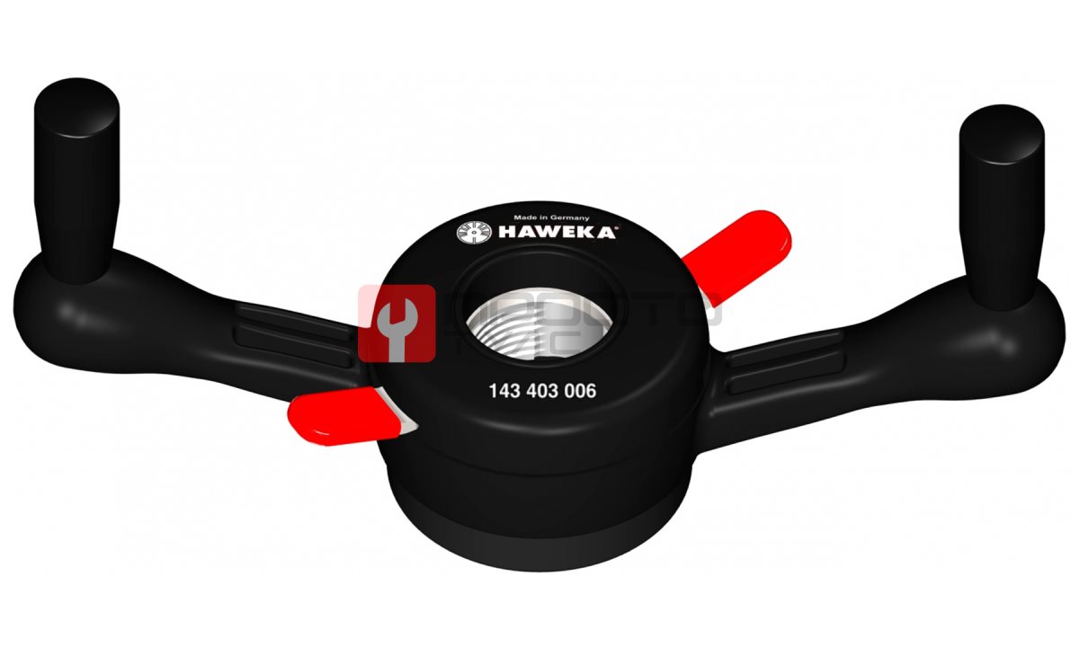  Гайка быстрозажимная HAWEKA 143363006 с рукоятками (0)