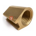  Гайка страховочная для подъемника RAV KPN 306 TR 40x5, бронза, L=70, правая (2)