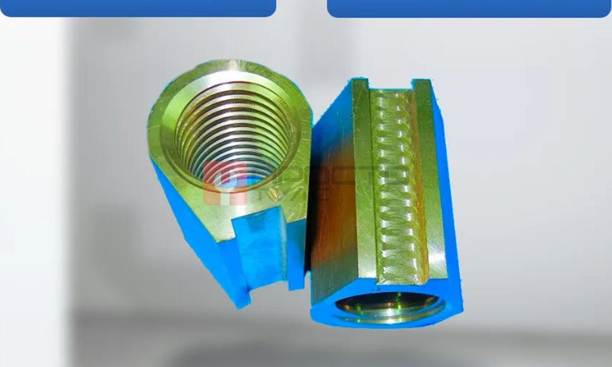  Гайка страховочная для подъемника RAV KPN 306, TR 40x5, L=70, левая, бронза (0)