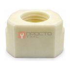  Гайка для автоподъемника П178 (ФОРМЗ), капролон, Tr 42х6, высота 42 мм (2)