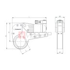  GARWIN INDUSTRIAL 541011-20-S115 Гайковёрт гидравлический кассетный; 115 мм; 2909-29089 Нм (2)