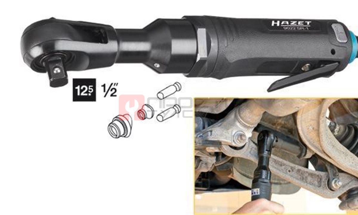  Пневмогайковерт угловой (трещотка) Hazet 9022SR-1 (0)
