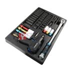  Licota ACK-381001 Набор с гайковертом, ударными головками и динамометрическим ключом в ложементе, 42 пр. (3)