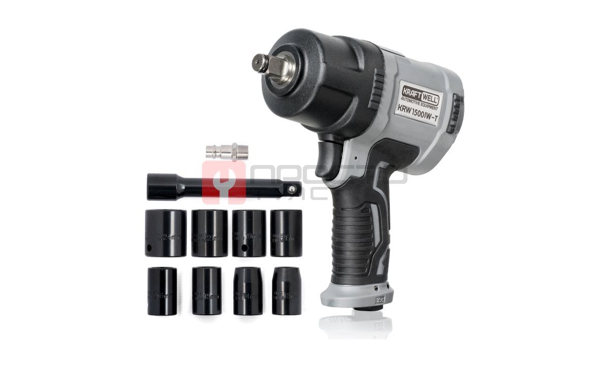  KraftWell KRW1500IW-T Гайковерт пневматический 1/2