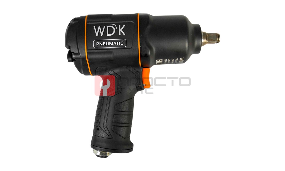  WDK-20440 Гайковерт пневматический ударный с композитным корпусом, привод 1/2