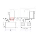  GARWIN INDUSTRIAL 811020-2-380-700-20-M Станция насосная гидравлическая с электроприводом для двухполостного инструмента 2,24 кВт; 380В, 700 бар мни (1)