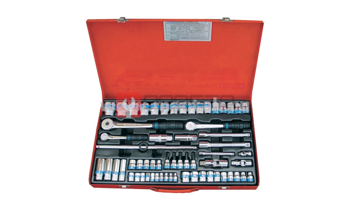  1/4”, 3/8”, 1/2”  комплект торцевых головок 9564MR (0)