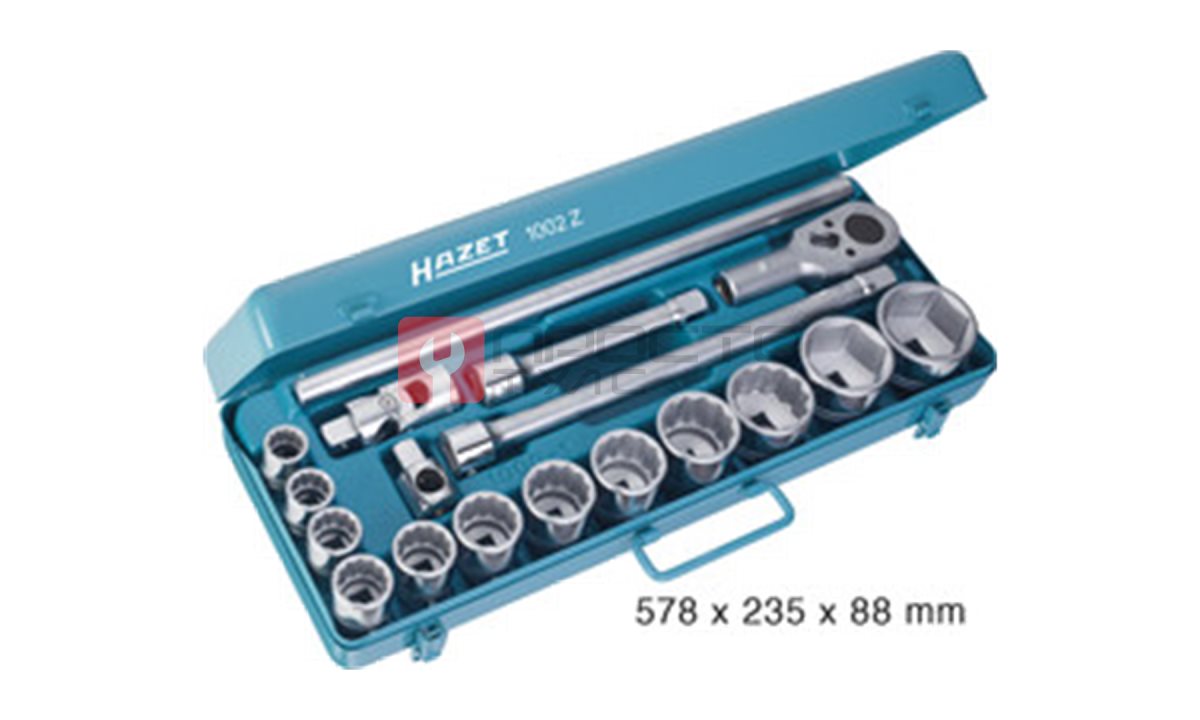  Набор 12-гр головок 3/4 Hazet 1002Z (0)