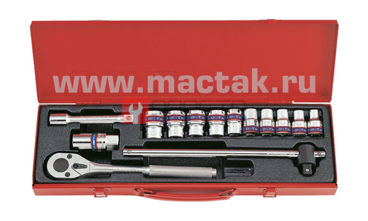 1/2” комплект  торцевых головок 4512MR (0)