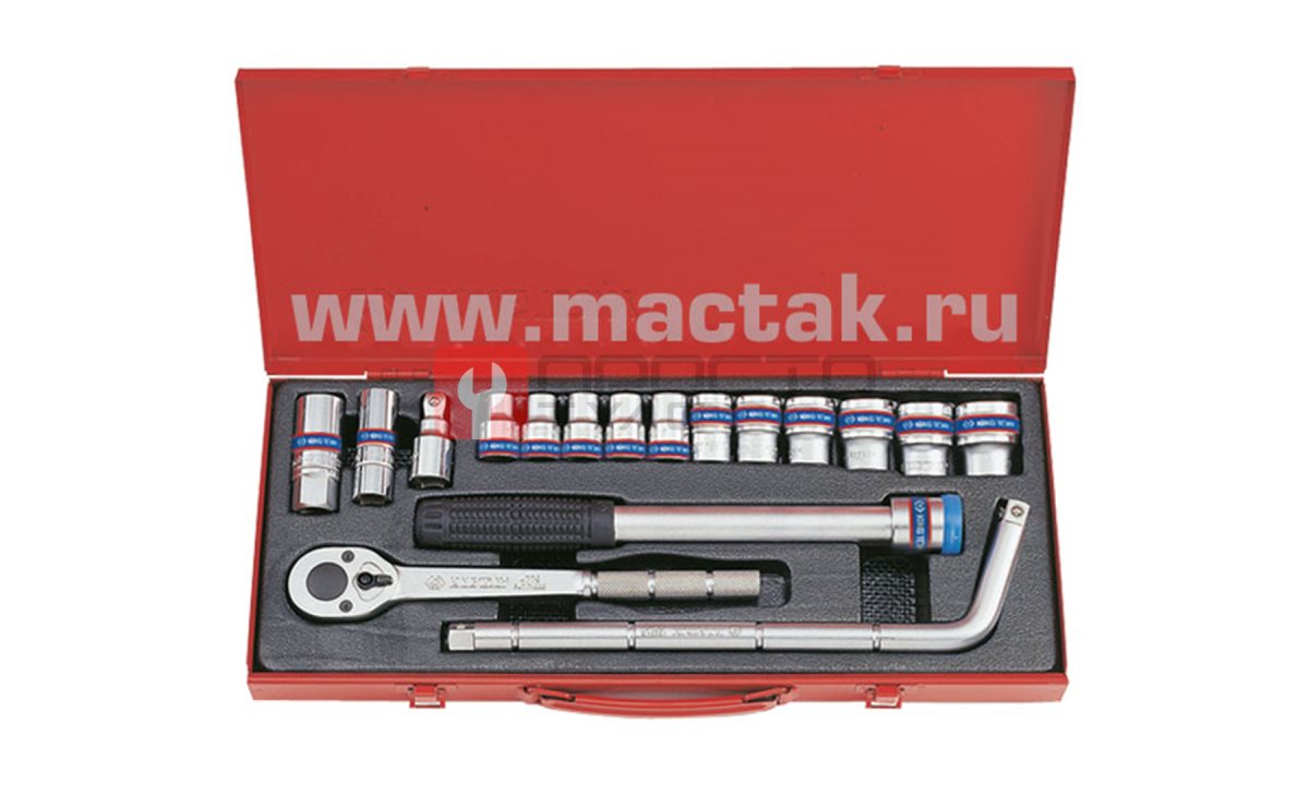  1/2” комплект  торцевых головок 4518MR (0)